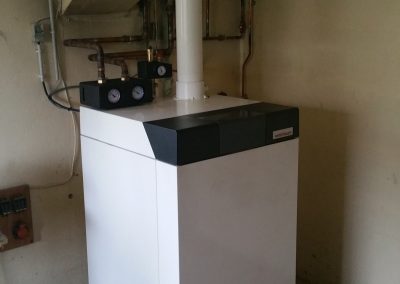 Installation d’une chaudière condensation Weishaupt