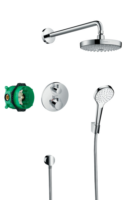 Hansgrohe Pack Croma Select S Ecostat S
